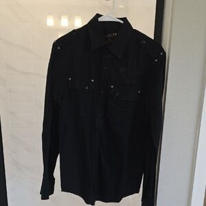 Helix Black Men's Shirt